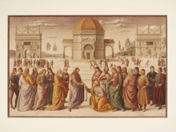 Eliseo Fattorini, The Delivery of Keys to St Peter