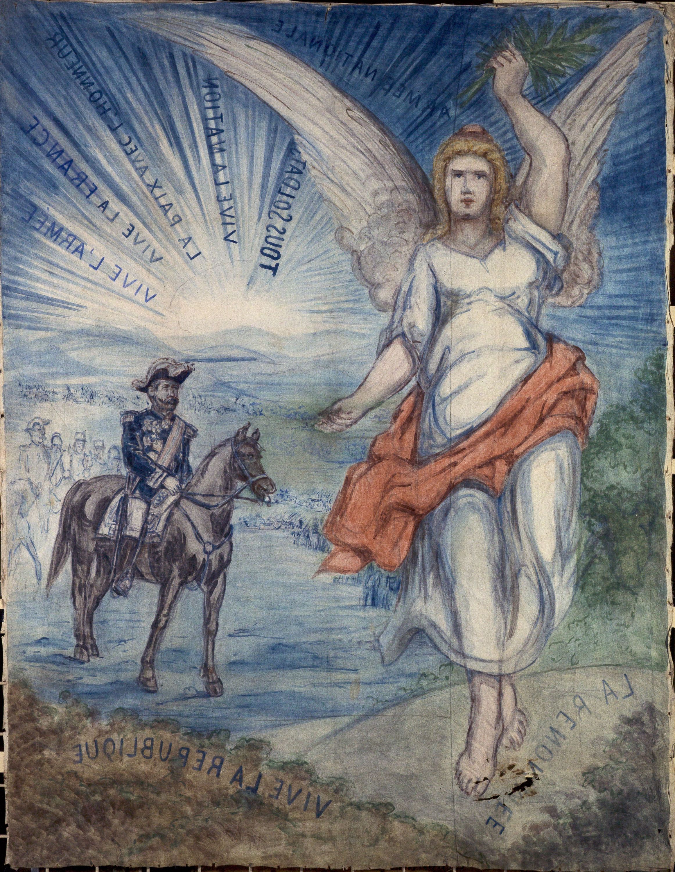 Anonyme, La Renommée et le Général Boulanger.
