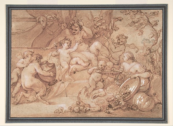 Charles Joseph Natoire, The Harvest of Silenus