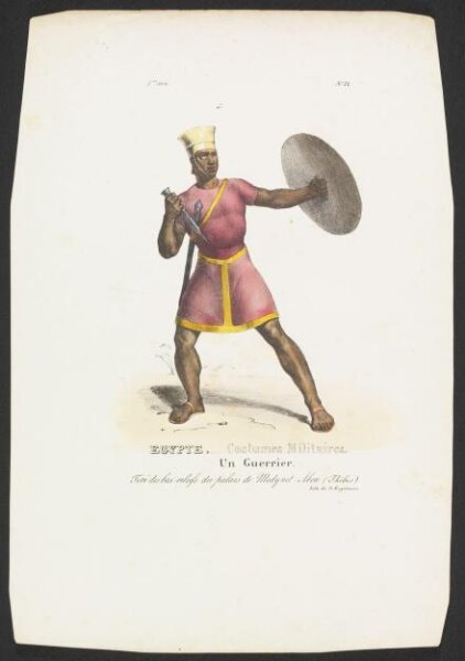 Godefroy Engelmann, Ancient Egyptian costume