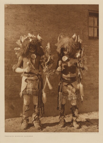 Edward S. Curtis, Tesuque Buffalo Dancers