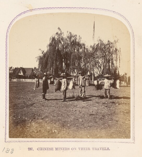 Thomas Houseworth, Chinese Miners on Their Travels