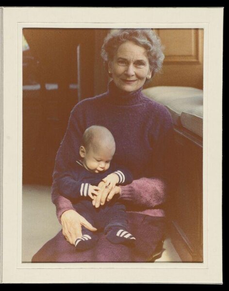 Unknown, HRH The Duchess of Gloucester with Child in Lap
