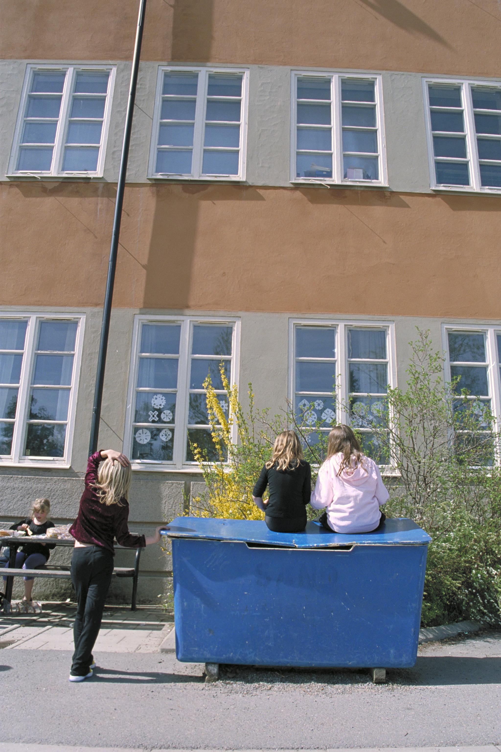 Bengt A Lundberg, Skarpnäcks gamla skola