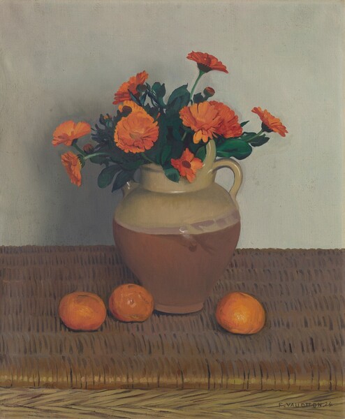 Félix Vallotton, Marigolds and Tangerines