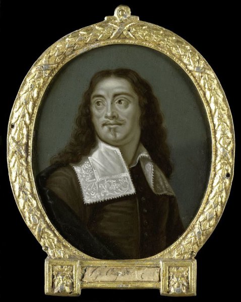 Arnoud van Halen, Portrait of Willem Ogier, Dramatic Poet in Antwerp