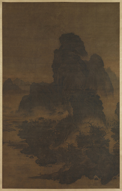 Unidentified artist, Landscape in the style of Fan Kuan