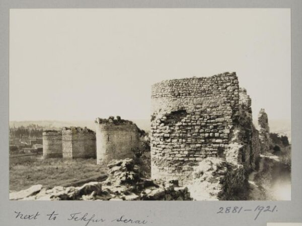 K.A.C. Creswell, City Walls, Istanbul