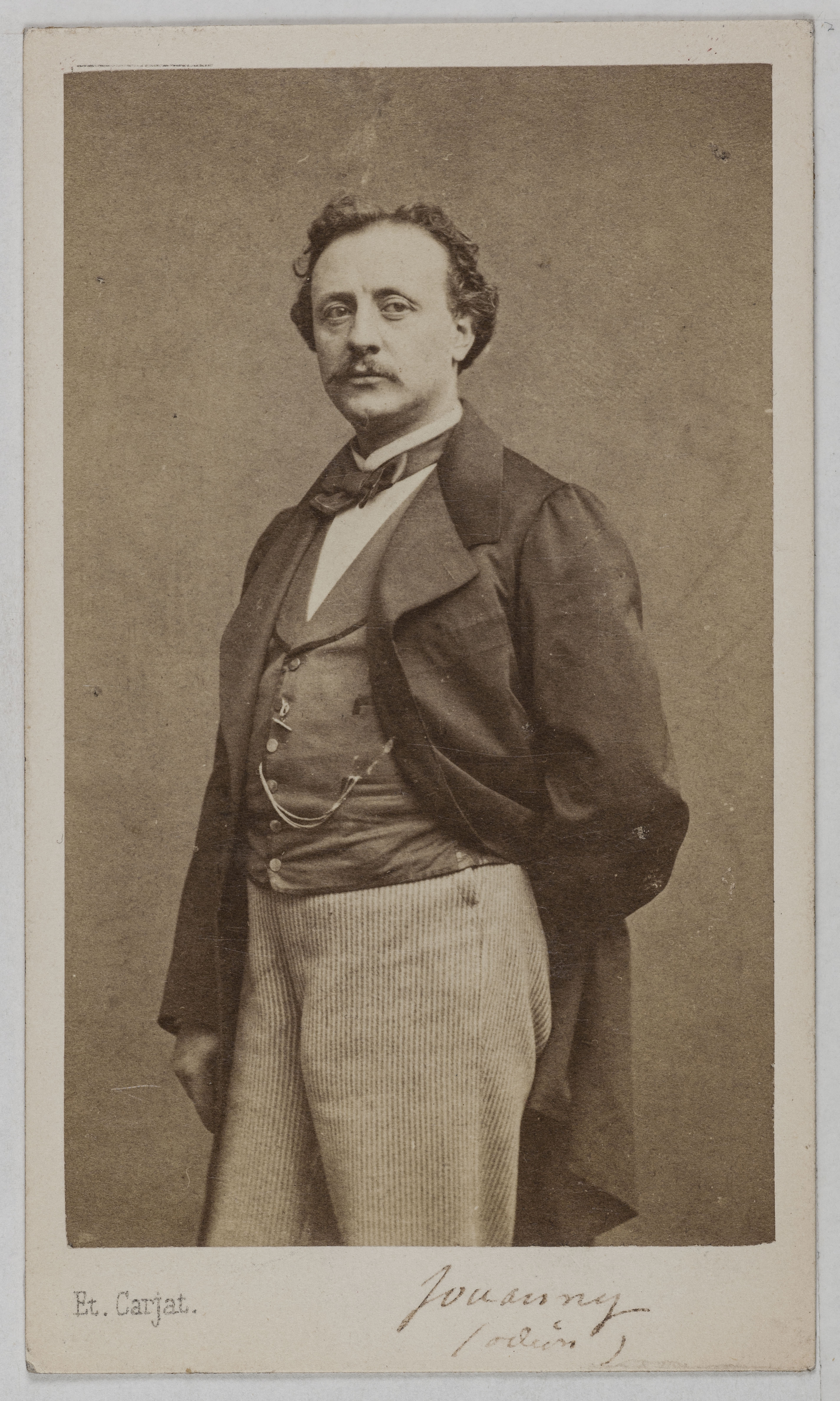 Carjat & Cie, Portrait de Jouanni, (Juan Pedorlini dit, 18 -1903), (chanteur lyrique, tragédien)