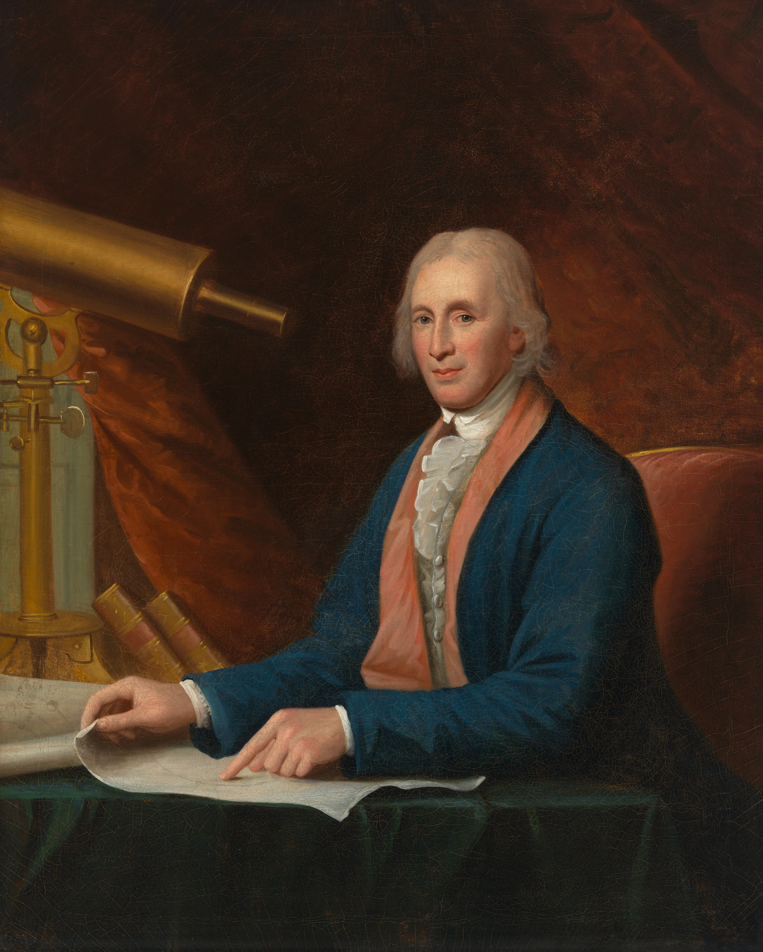 Charles Willson Peale, David Rittenhouse