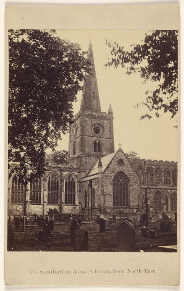 Francis Bedford, Stratford on Avon - Church, from North-East.