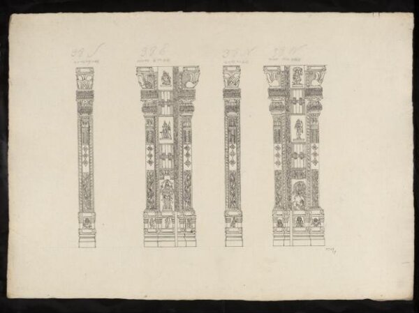 Unknown, Architectural drawing of Tirumala Nayak at Madura,