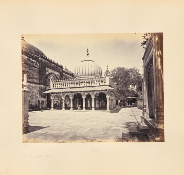 Samuel Bourne, Delhi; The Tomb of Nizam-ood-deen