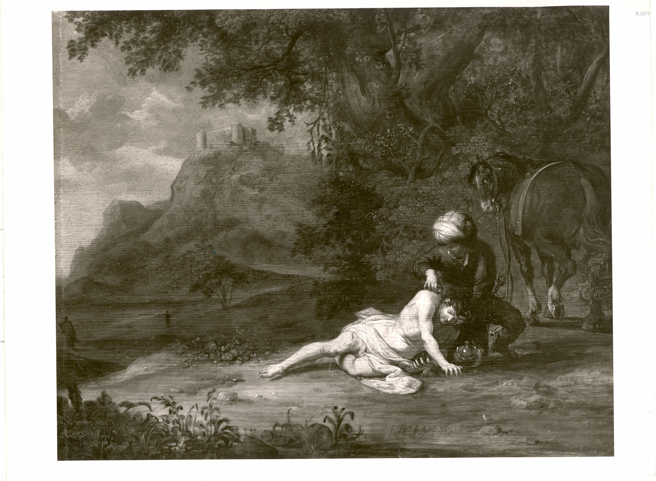 Ferdinand Bol, The good Samaritan figured