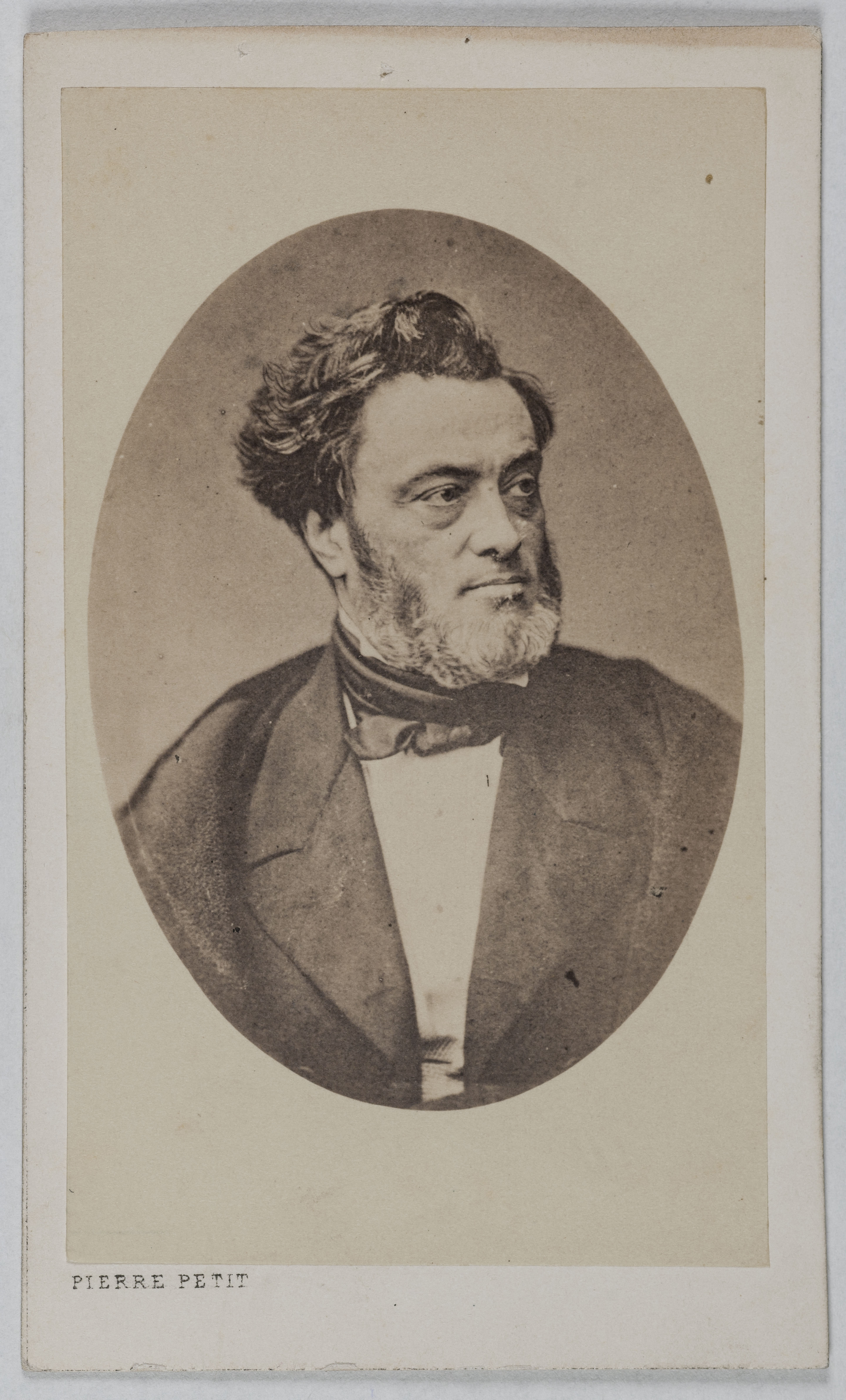 Pierre Petit, Portrait de Favre Jules, (1809-1880), (homme politique, avocat, membre de l' Académie française)