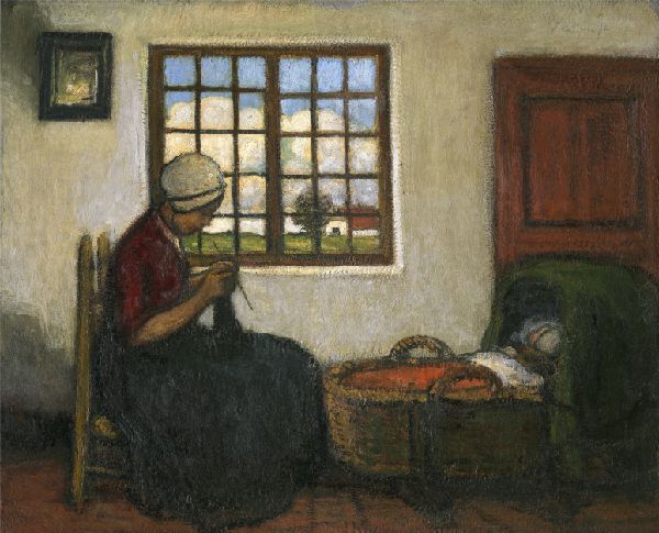 Jakob Smits, Interior with Cradle