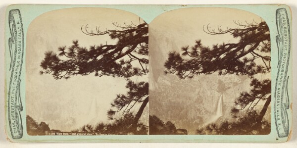 Charles Bierstadt, View from "best general view," Yo Semite Valley.