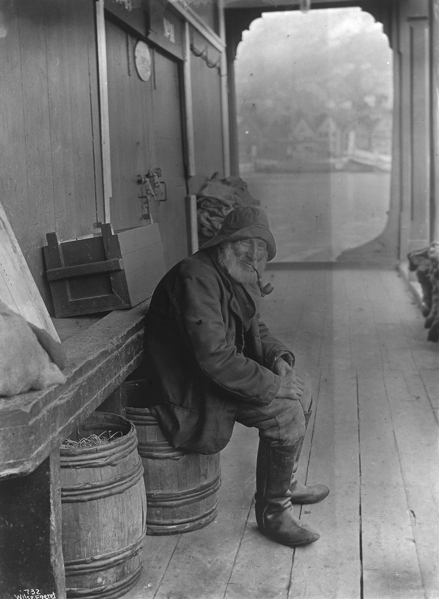 Anders Beer Wilse, Prot: En lun gammel Fisker Bergen 1902
