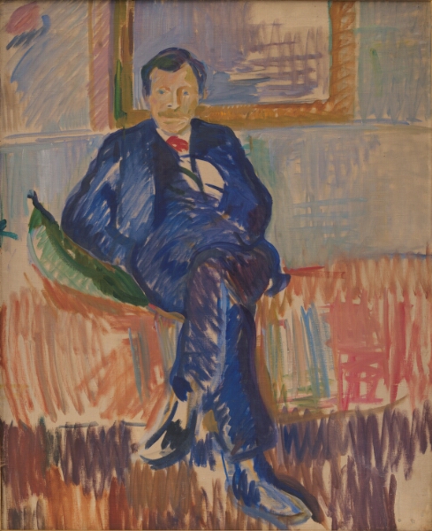 Karl Isakson, Portræt af maleren Karl Schou