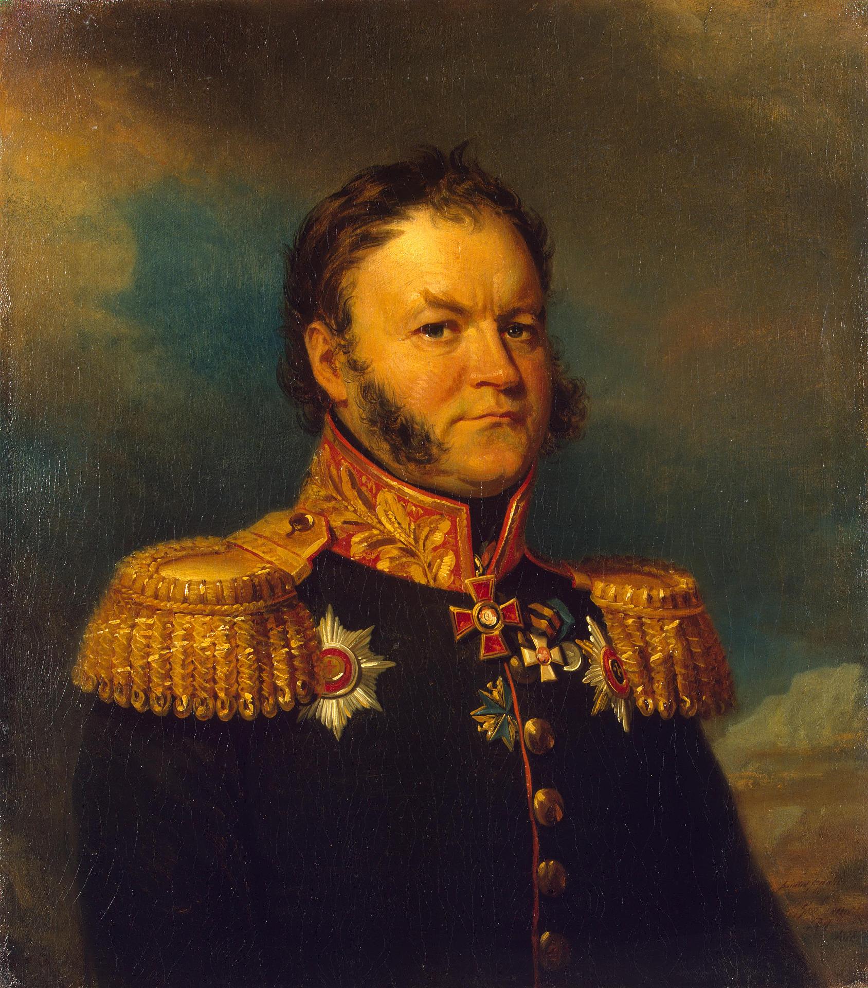George Dawe, Portrait of Ivan A. Velyaminov (1771-1837)