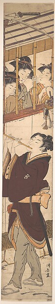 Torii Kiyonaga, A New Year's Scene