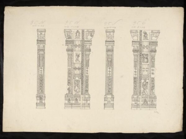 Unknown, Architectural drawing of Tirumala Nayak at Madura,