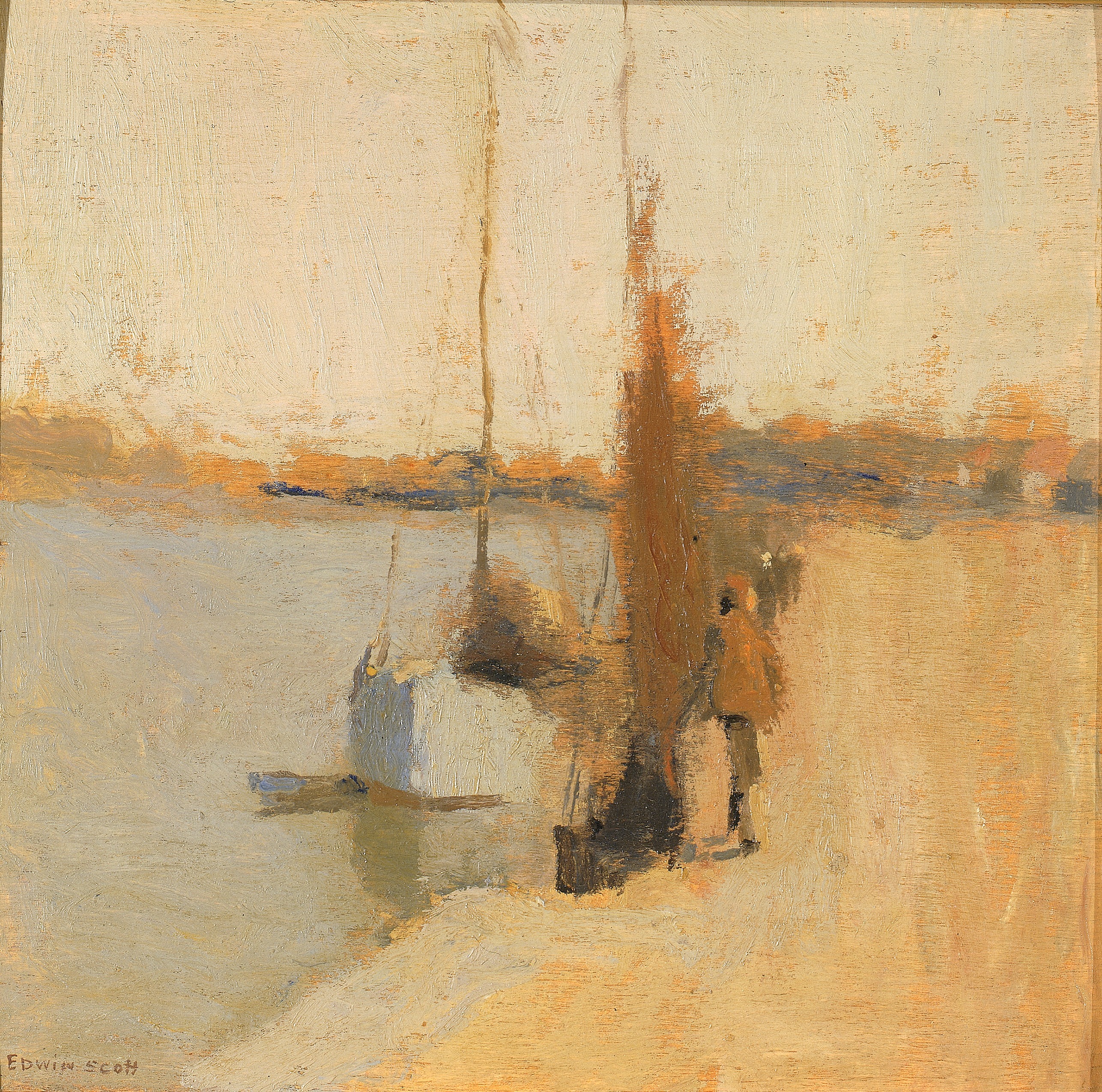 Frank Edwin Scott, Bateau de Peche