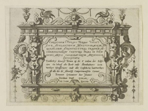 Hans Vredeman de Vries, Caryatidum