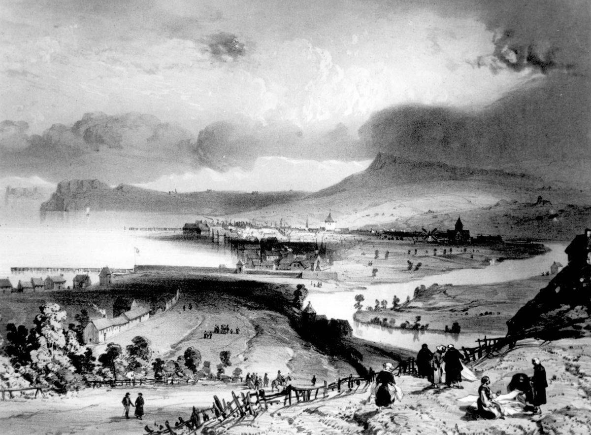 Anders Beer Wilse, Utsikt over Trondheim