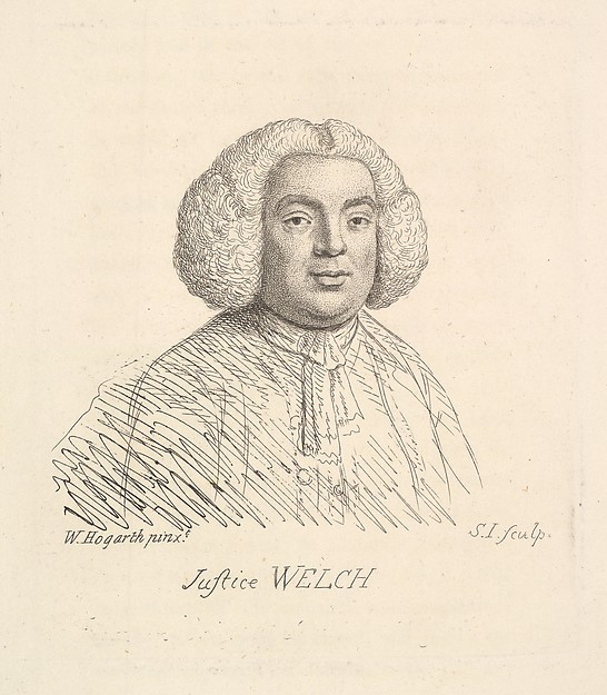 William Hogarth, Justice Welch
