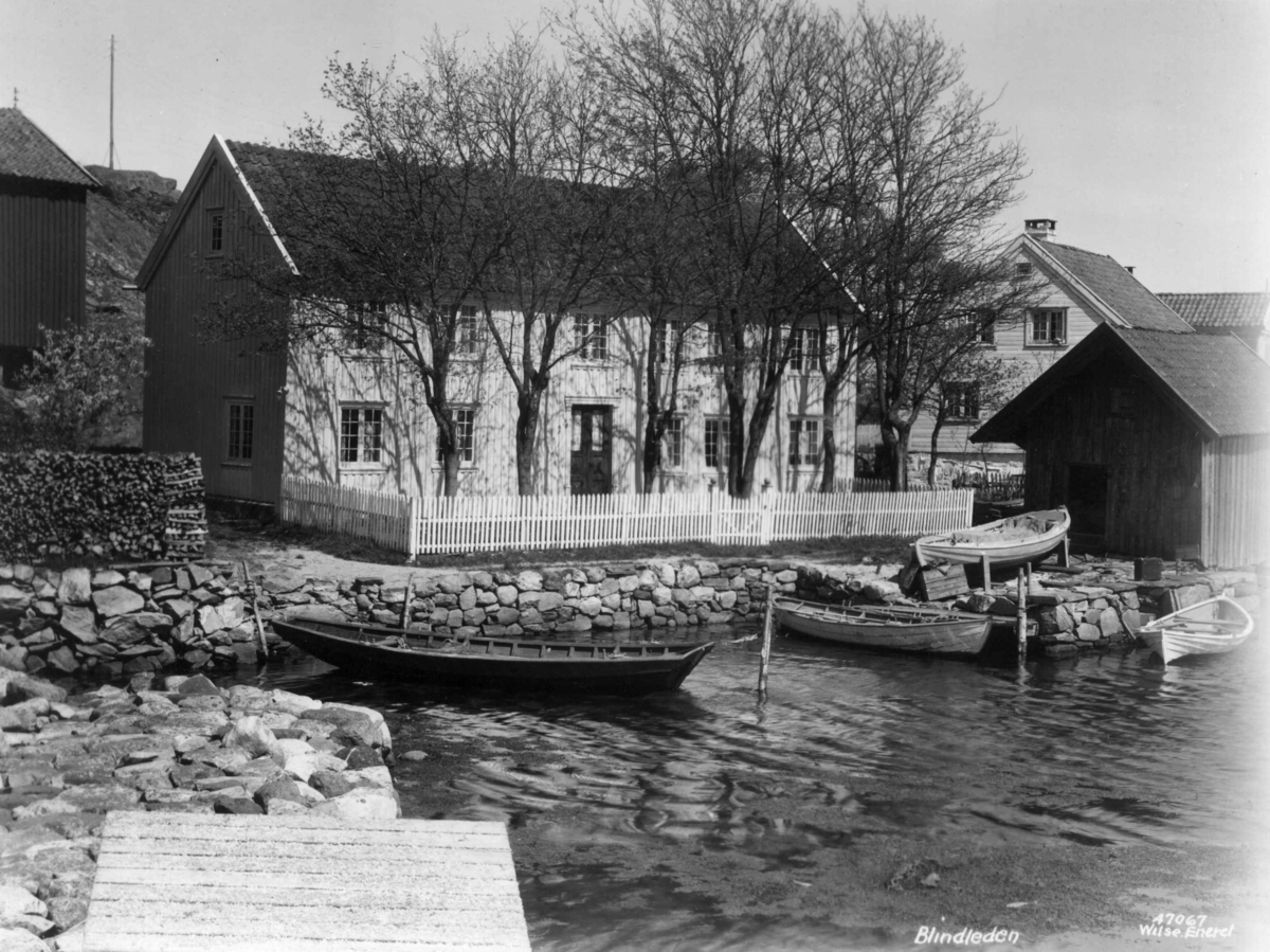 Anders Beer Wilse, Gaupholmen, Blindleia