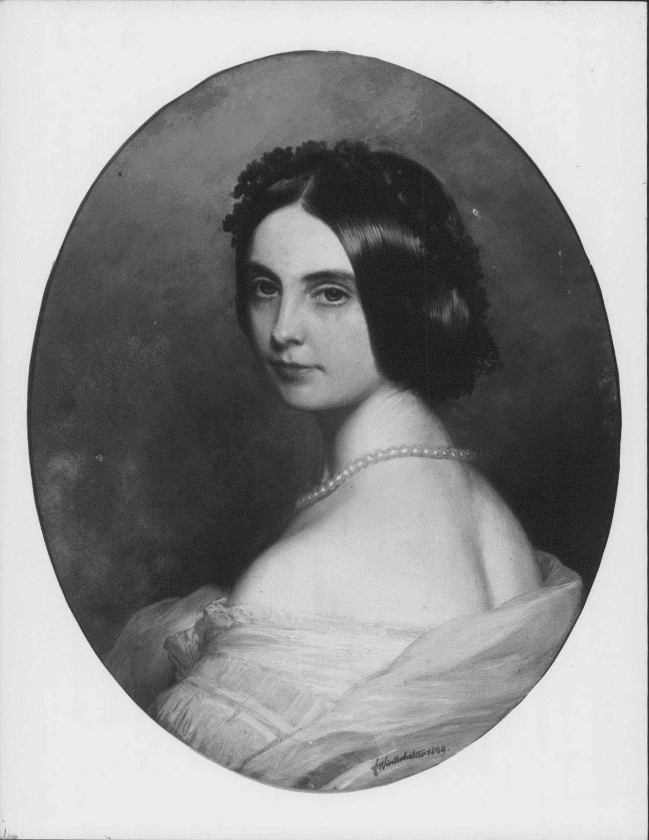 Franz Xaver Winterhalter, Frances, Viscountess Jocelyn (1820-80)