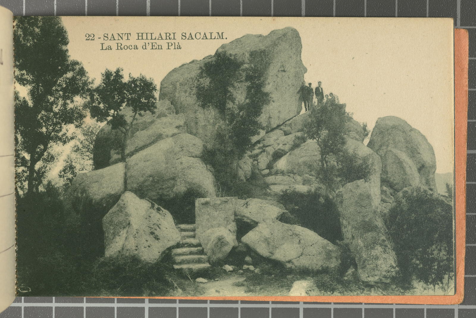 Josep Ximeno Planas, 22 - Sant Hilari Sacalm. The Rock in Plain