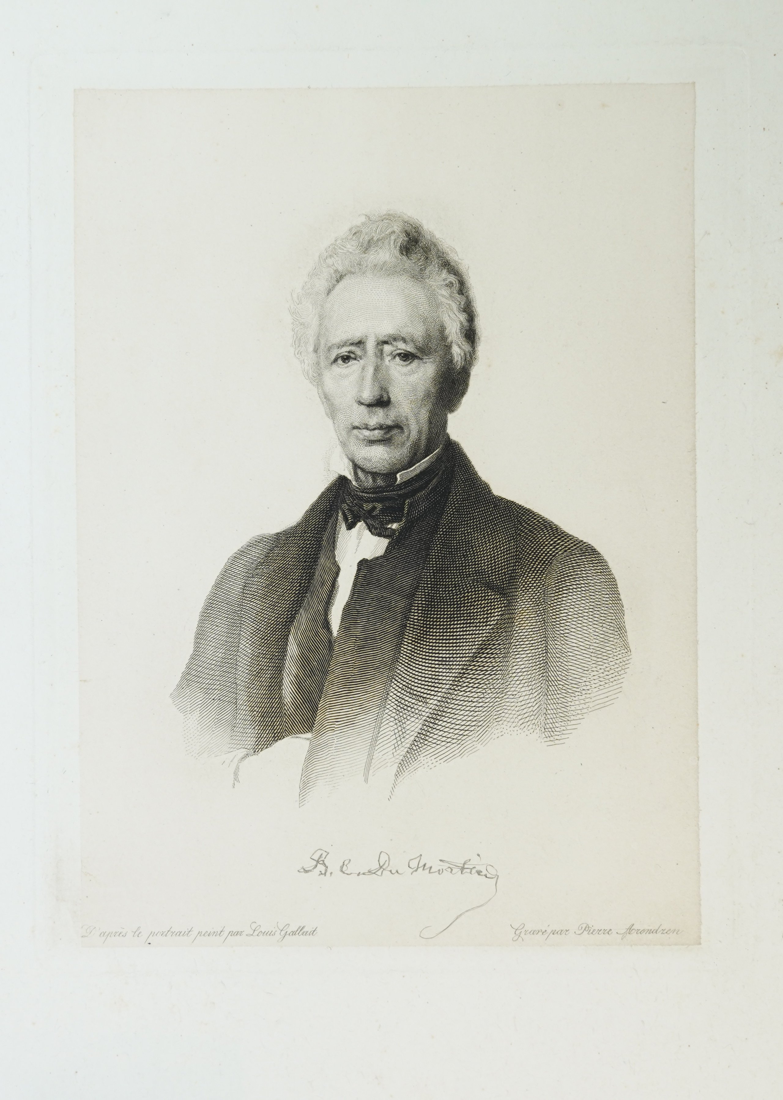 Barthélemy Charles Joseph Dumortier, Porträt von Barthélemy Charles Joseph Du Mortier