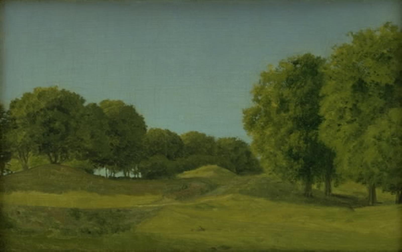 C.W. Eckersberg, Parti i Dyrehaven