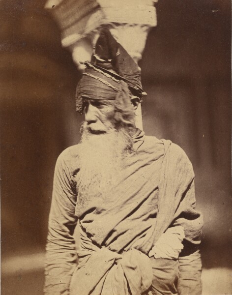 Felice Beato, Portrait of a Native Servant