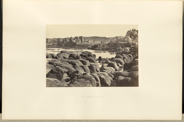 Francis Frith, The Approach to Philae