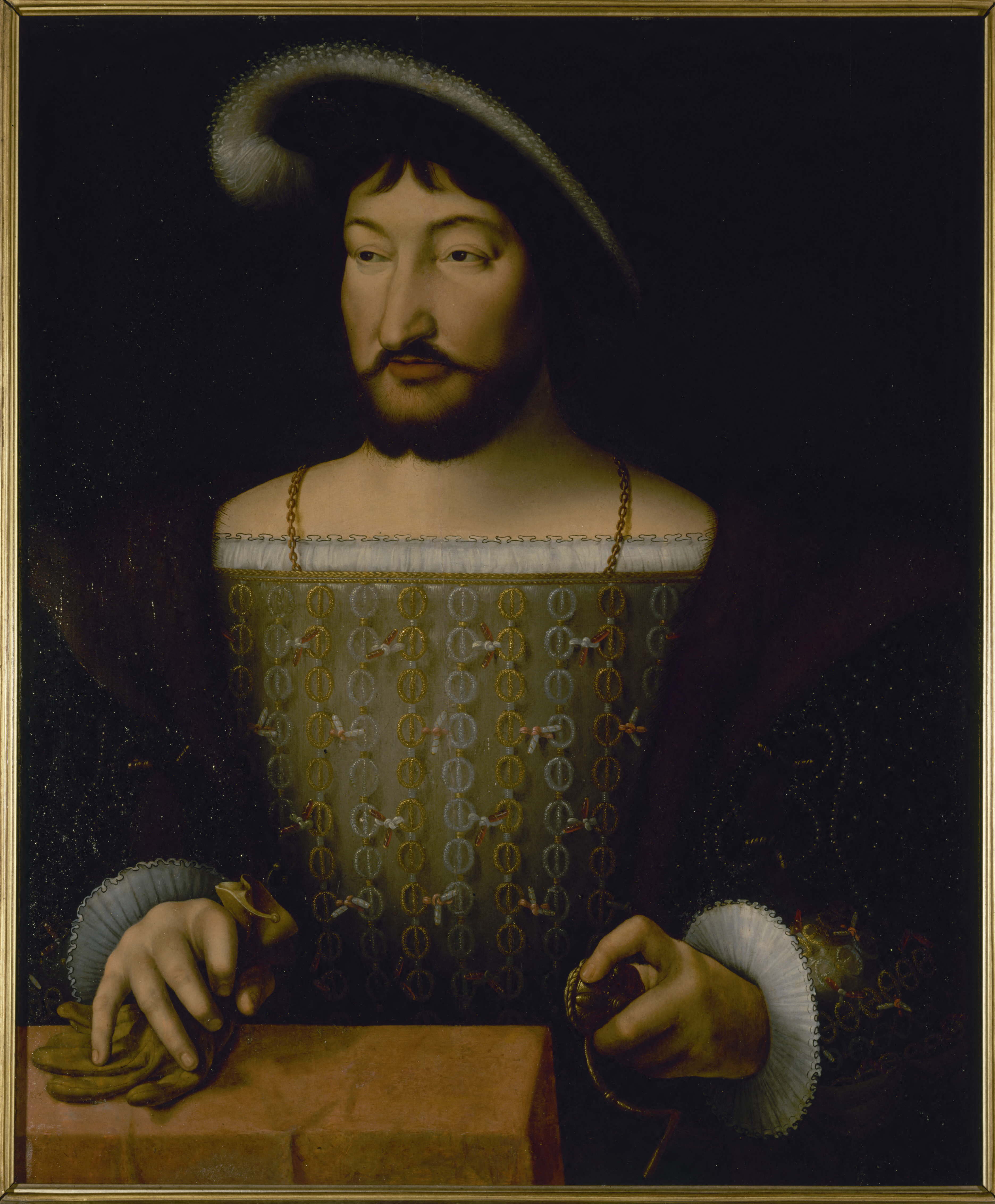 Joos Van Cleve, Portrait de François Ier, roi de France
