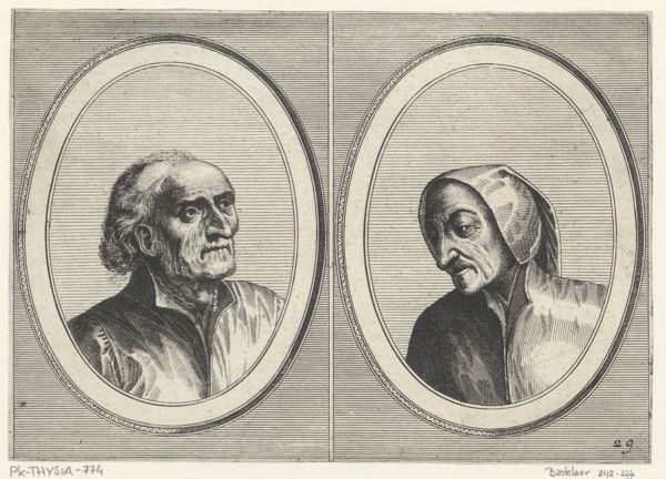 Doetechum, Johannes of Lucas van, (printmaker), 't Suynighe Waertje and De Goelijcke Waerdin