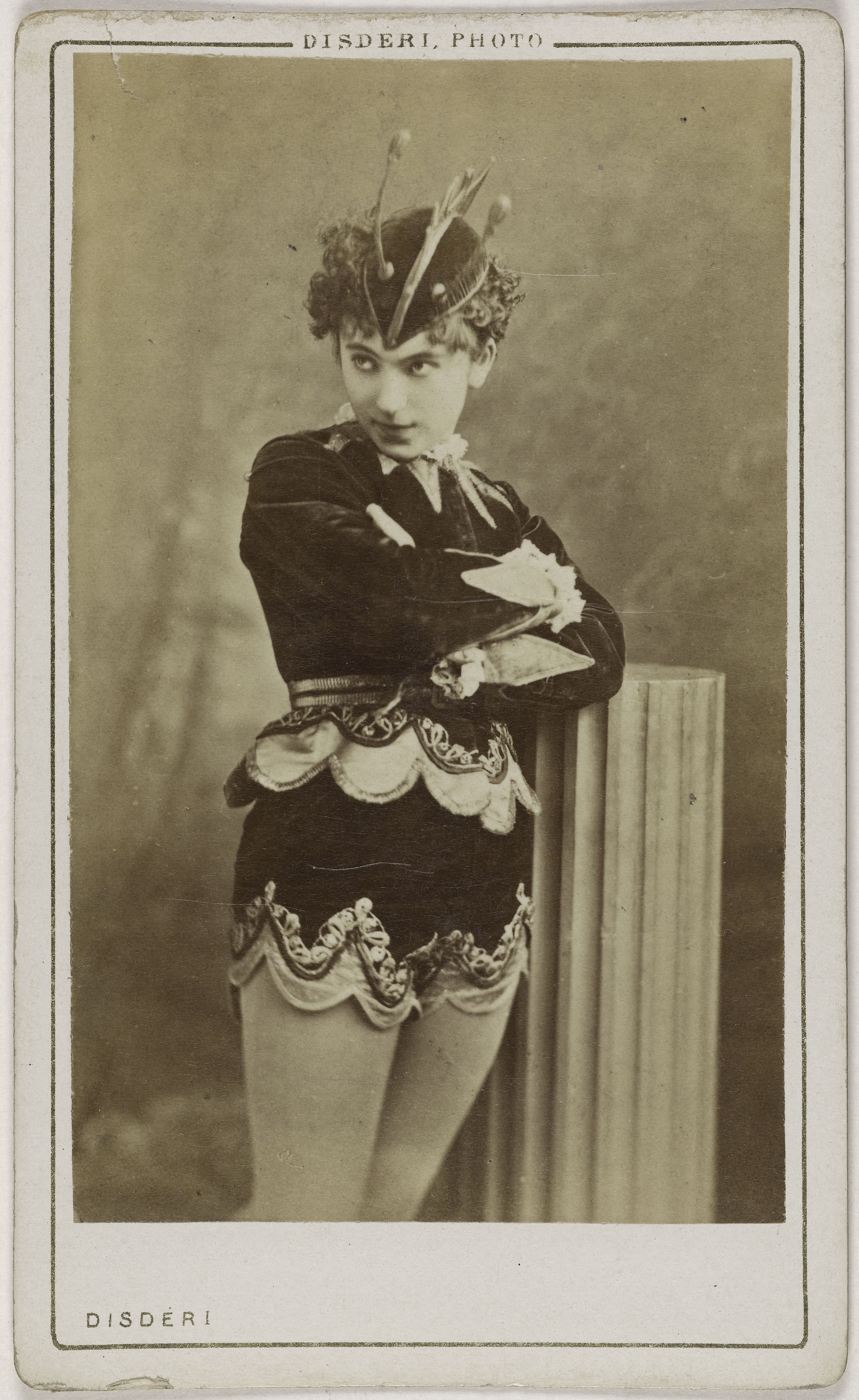 Disderi & Cie, Portrait de Marguerite Debreux (actrice)