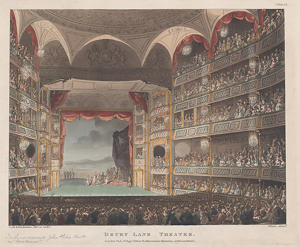 Thomas Rowlandson, Drury Lane Theatre