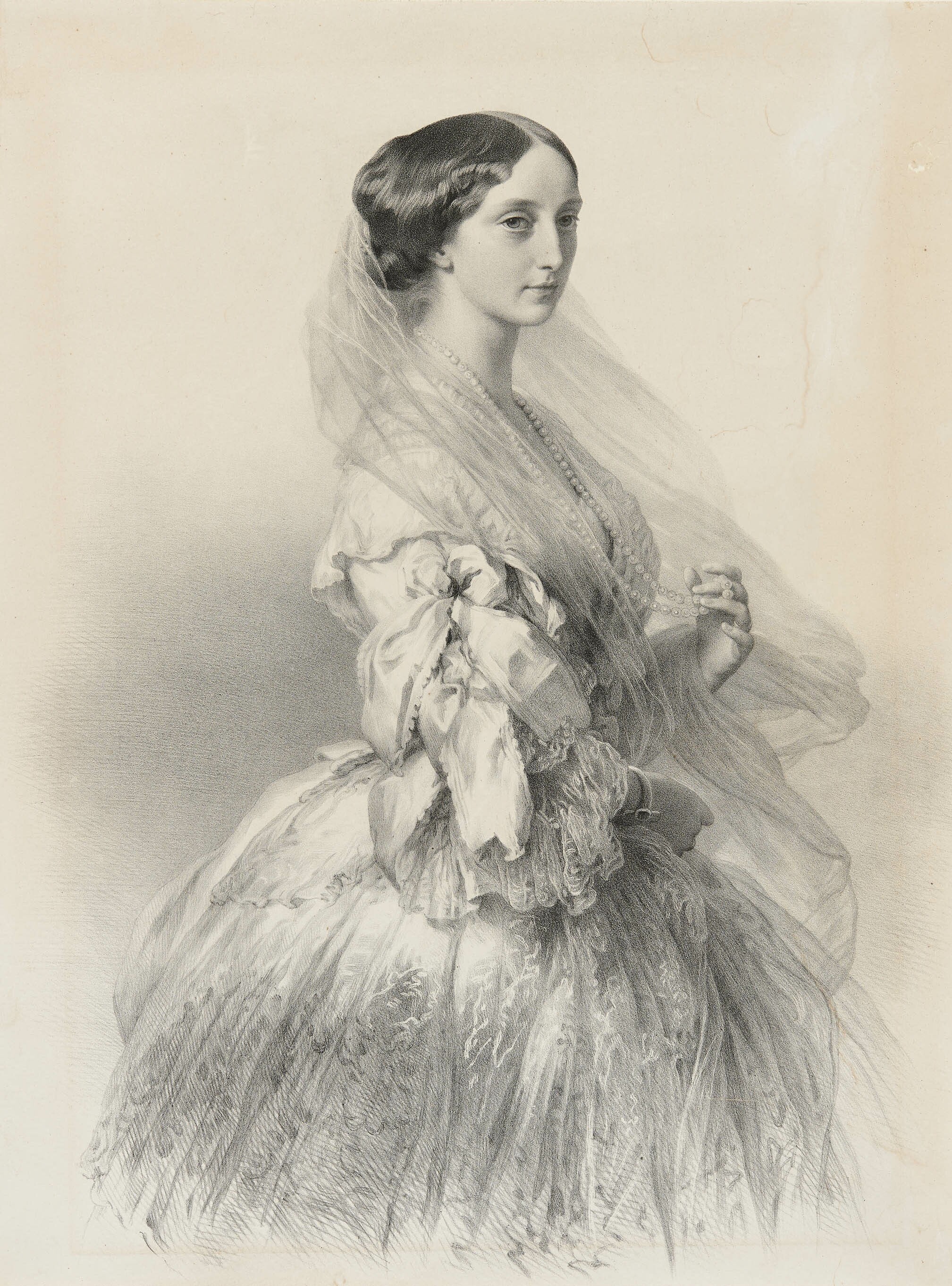 Alphonse-Léon Noël, Bildnis Kronprinzessin Olga von Württemberg