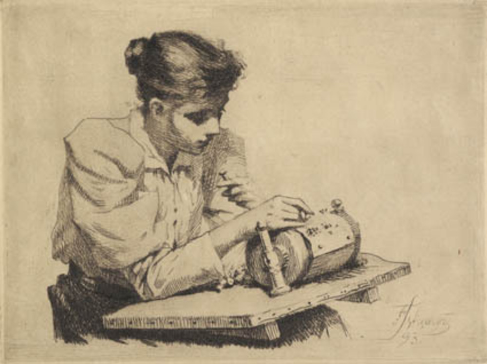 Frans Schwartz, Kniplersken