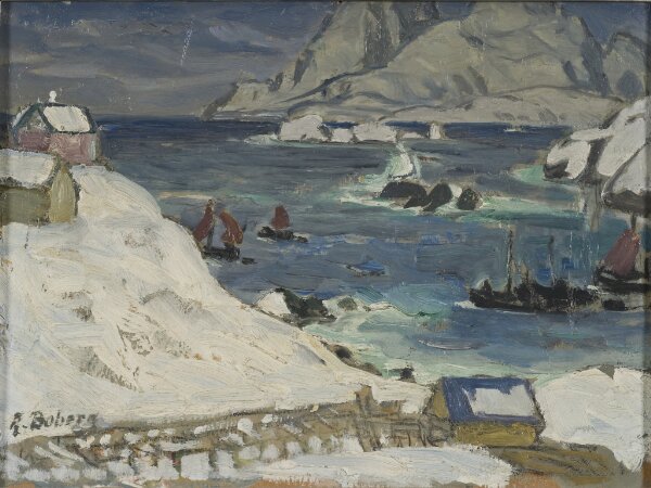 Anna Boberg, Undan för stormen. Studie från Nordlandet