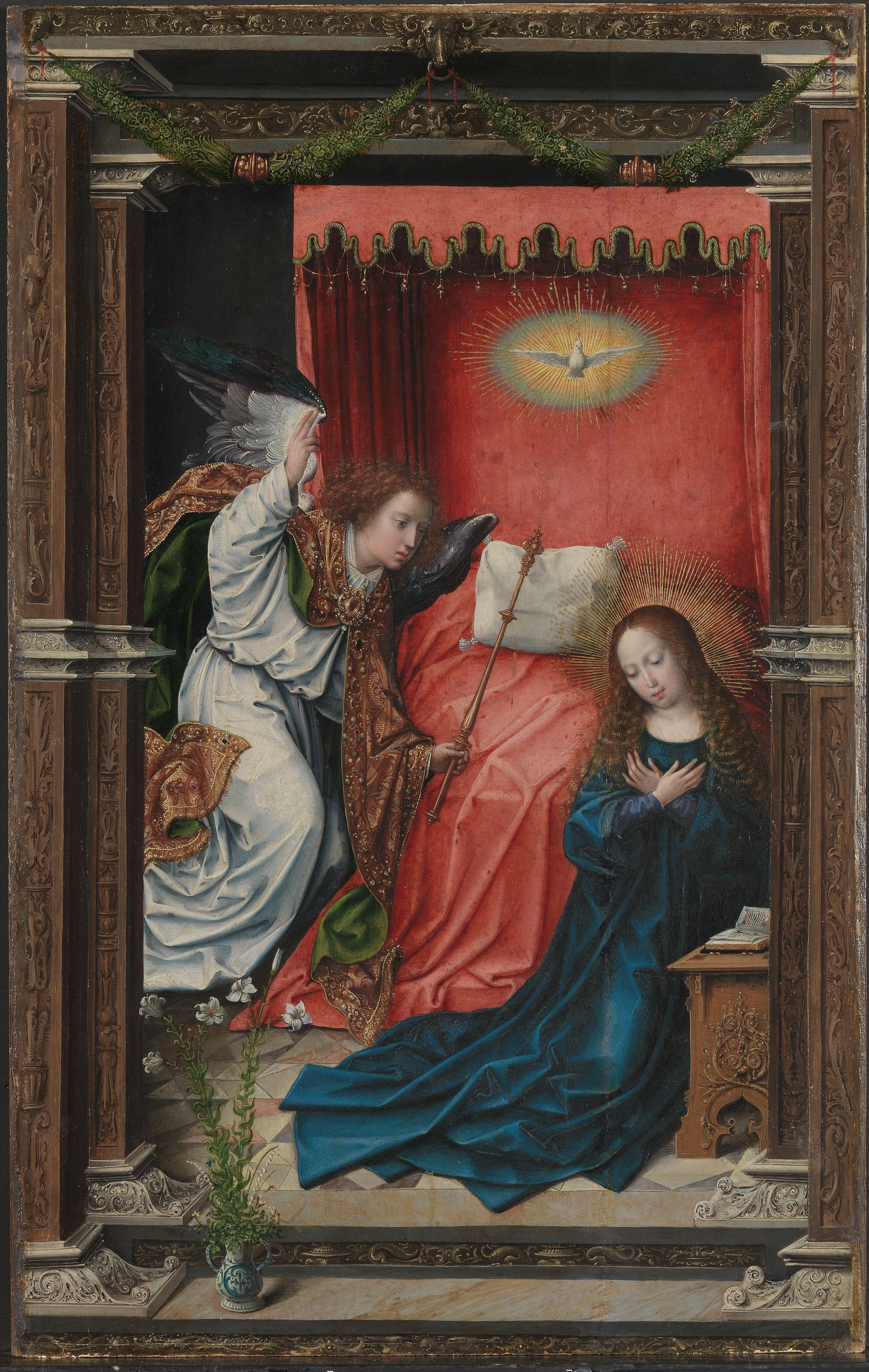 Bernard van Orley, The Annunciation