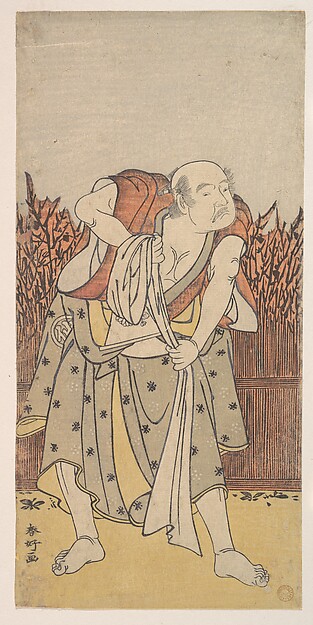 Katsukawa Shunkō, The Second Nakamura Sukegoro as an Old Man