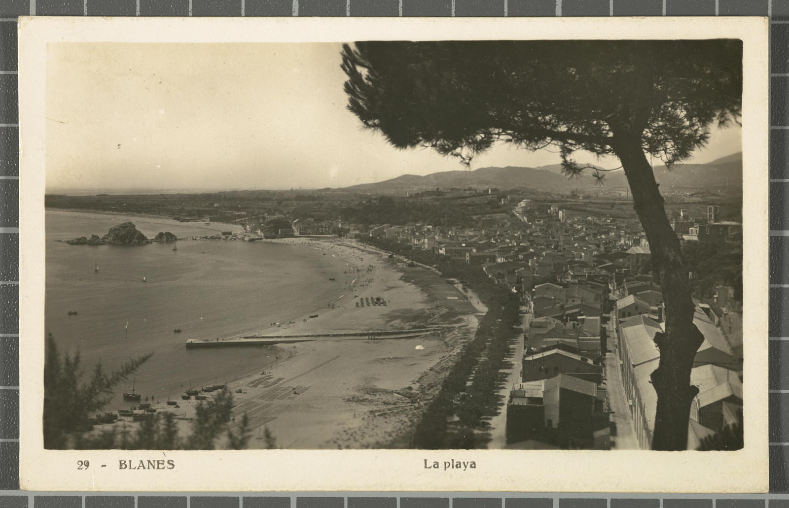 Desconegut, 29 - Blanes. the playa
