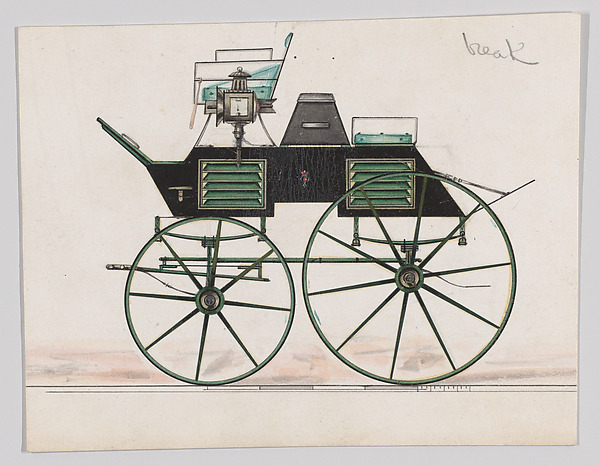 Brewster & Co., Four Wheel Dog Cart Phaeton/Game Wagon (unnumbered)