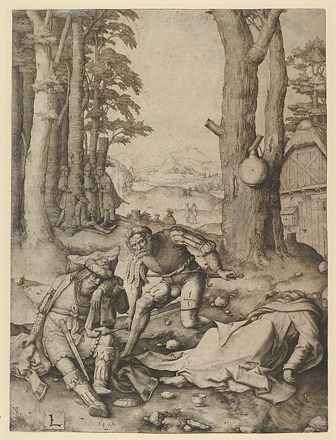 Lucas van Leyden, Mohammed and the Monk Sergius