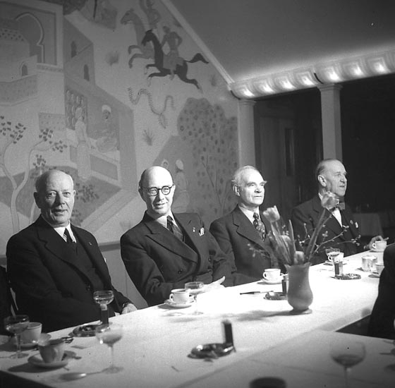 Arne Andersson, Enligt notering: "Reg. Kamratförening".